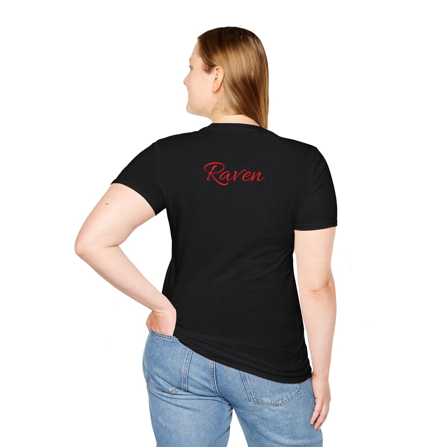 Bloom Unisex Softstyle Raven T-Shirt