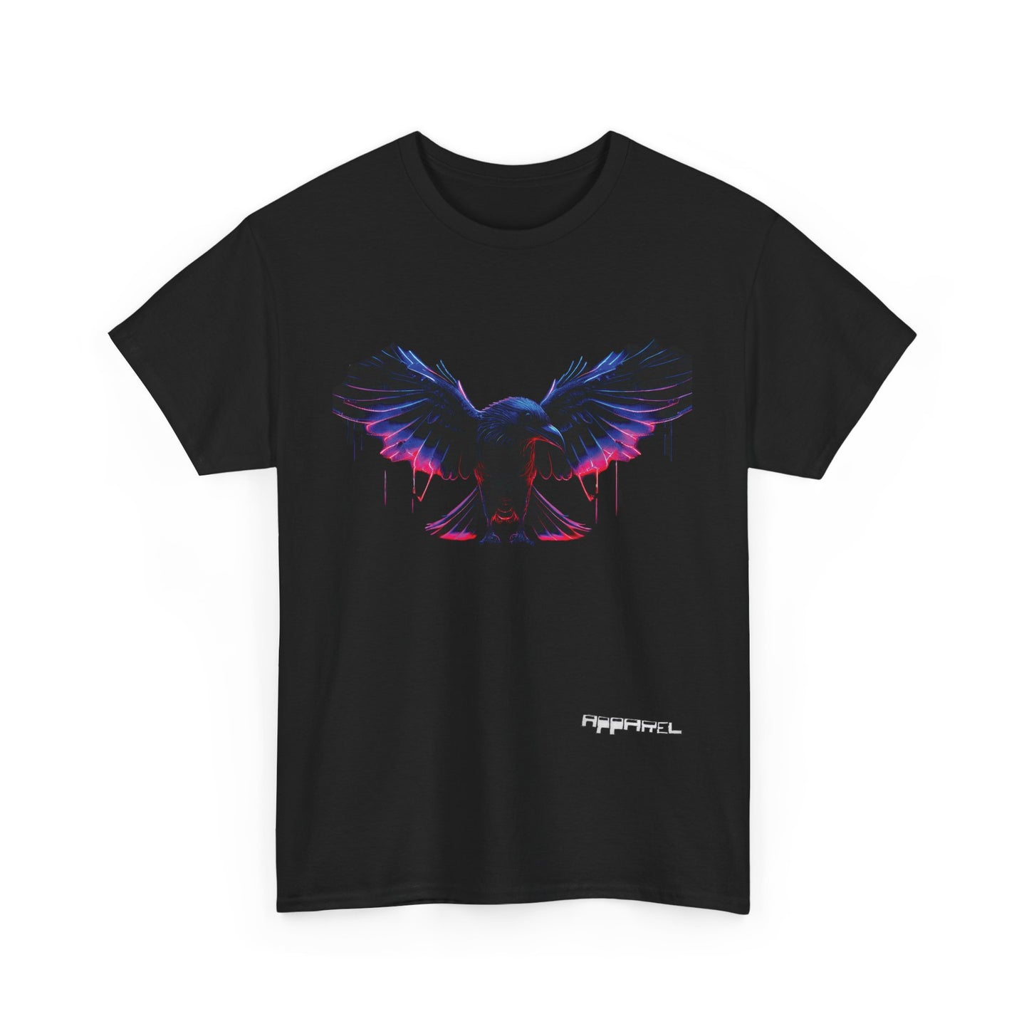 Raven Neon Spirit, Unisex Heavy Cotton tee.