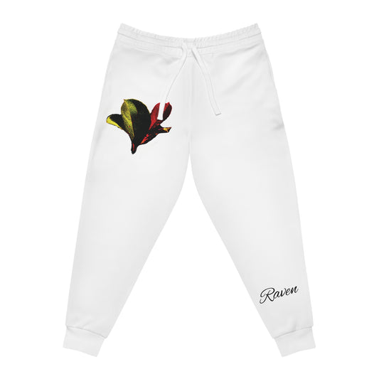 Athletic Joggers (AOP) White