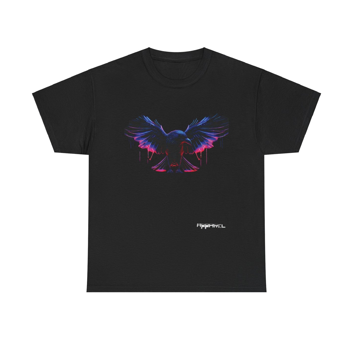 Raven Neon Spirit, Unisex Heavy Cotton tee.