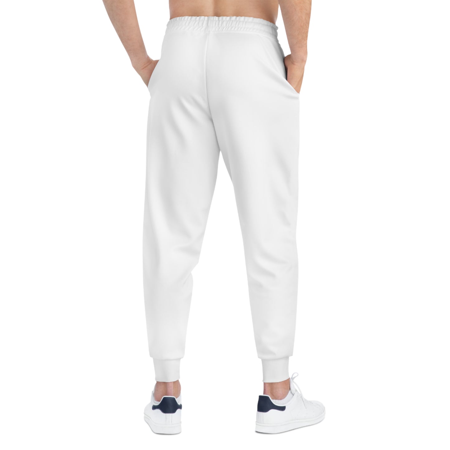 Athletic Joggers (AOP) White